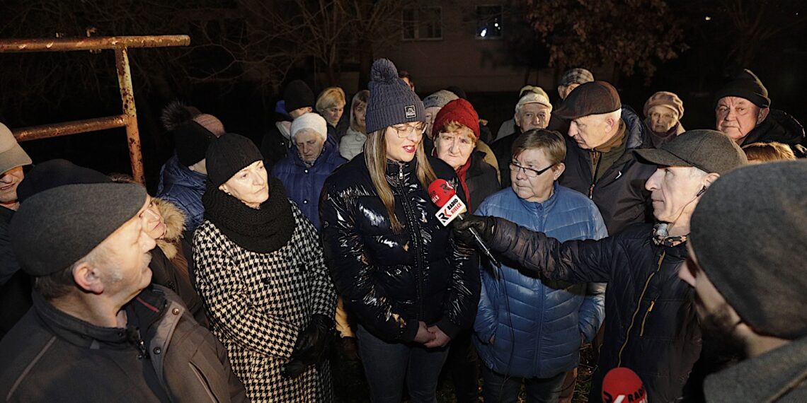 03.01.2024. Radio Kielce. Program Interwencja przy ulicy Poleskiej. / Fot. Jarosław Kubalski - Radio Kielce