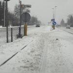 07.01.2024. Kielce. Zima na drogach / Fot. Jarosław Kubalski - Radio Kielce