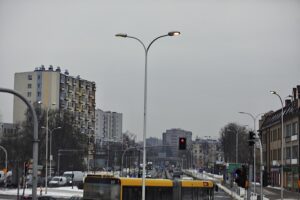 11,01,2024, Kielce. Świecące w dzień latarnie / Fot. Jarosław Kubalski - Radio Kielce