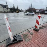 25.01.2024. Kielce. Skrzyżowanie ulicy Fabrycznej z aleją Górników Staszicowskich w Kielcach. Budowa Inteligentnego Systemu Transportowego / Fot. Jarosław Kubalski – Radio Kielce