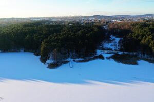 12.01.2024. Zalew w Cedzynie. / Fot. Jarosław Kubalski - Radio Kielce