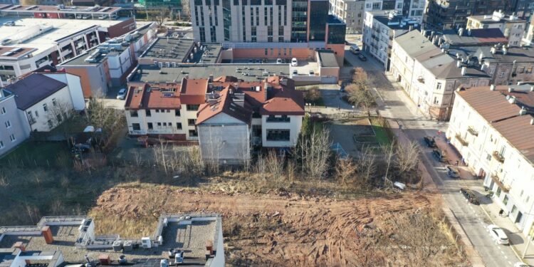 29.01.2024. Kielce. Budynek po siedzibie banku / Fot. Jarosław Kubalski - Radio Kielce