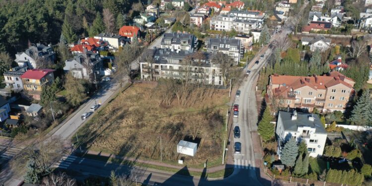 30.01.2024. Kielce. Baranówek. Ulica Janczarska. Miejsce, w którym ma powstać park kieszonkowy / Fot. Jarosław Kubalski - Radio Kielce