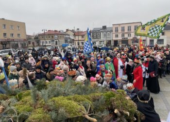 06.01.2024. Końskie. Orszak Trzech Króli / Fot. Magdalena Galas-Klusek - Radio Kielce