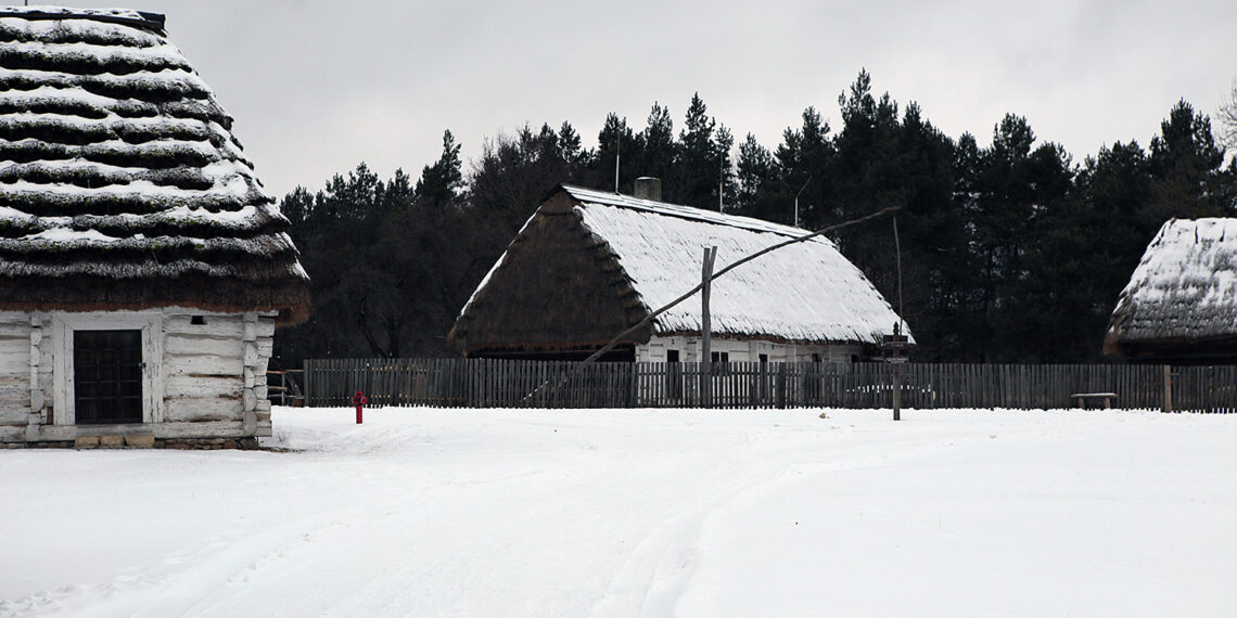 13.01.2024. Tokarnia. Park Etnograficzny w Tokarni / Fot. Robert Felczak – Radio Kielce