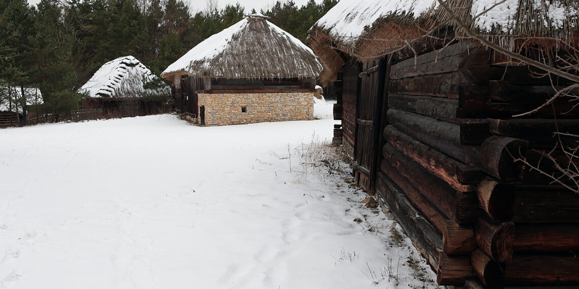 13.01.2024. Tokarnia. Park Etnograficzny w Tokarni / Fot. Robert Felczak – Radio Kielce