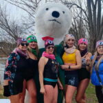 28.01.2024. Starachowice. Morsowanie dla WOŚP. / Fot. Anna Głąb - Radio Kielce