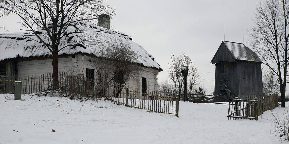 13.01.2024. Tokarnia. Park Etnograficzny w Tokarni / Fot. Robert Felczak – Radio Kielce