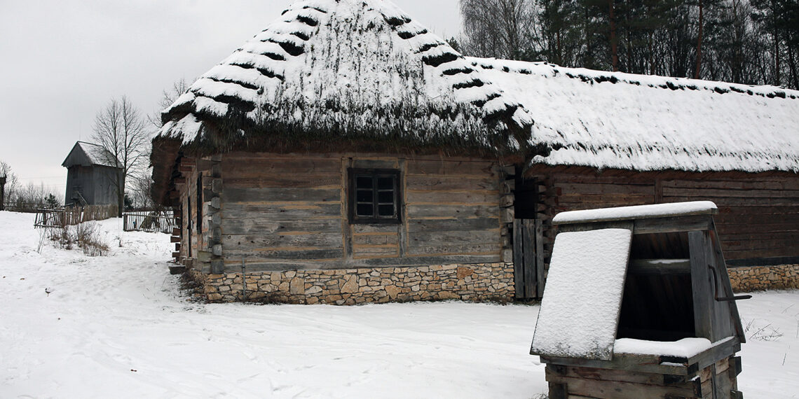 13.01.2024. Tokarnia. Park Etnograficzny w Tokarni / Fot. Robert Felczak – Radio Kielce