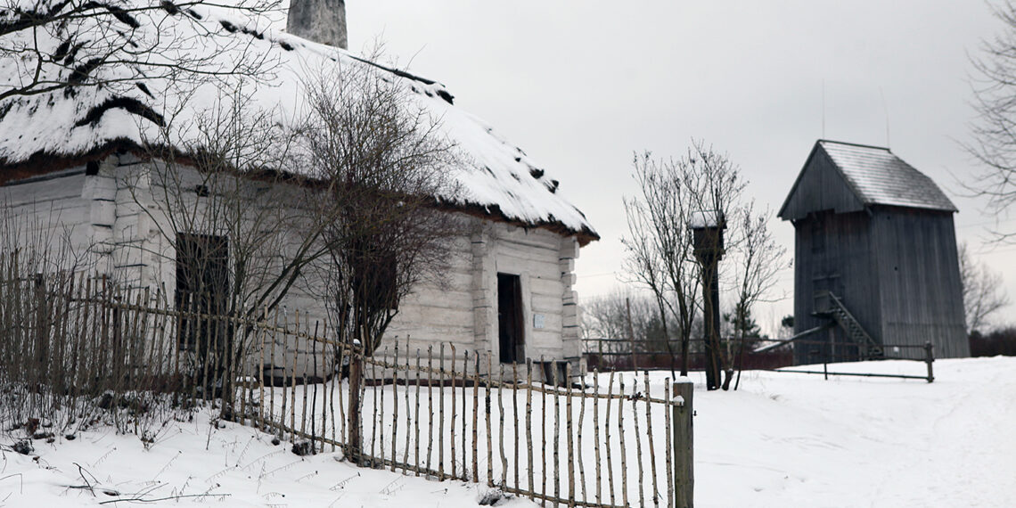 13.01.2024. Tokarnia. Park Etnograficzny w Tokarni / Fot. Robert Felczak – Radio Kielce