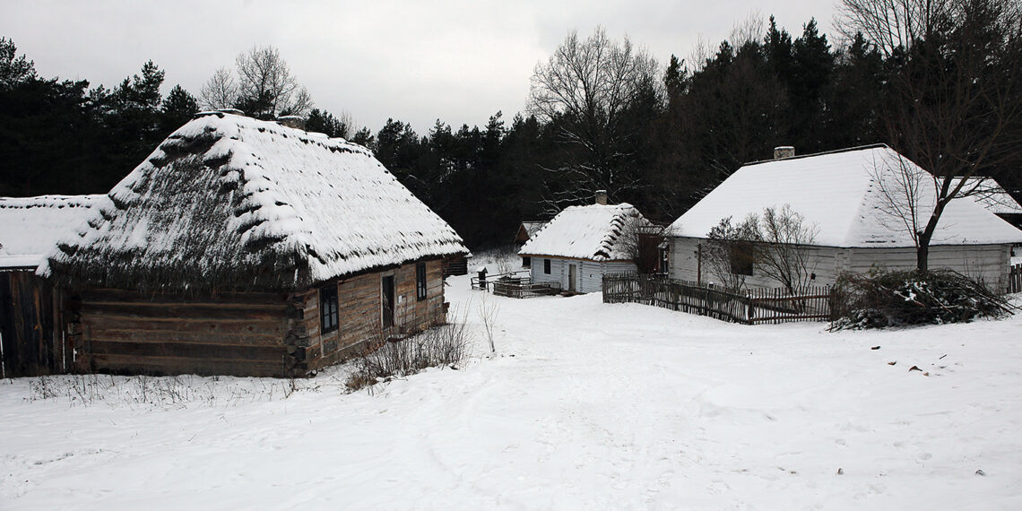 13.01.2024. Tokarnia. Park Etnograficzny w Tokarni / Fot. Robert Felczak – Radio Kielce