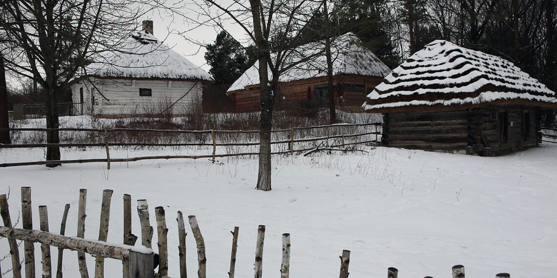 13.01.2024. Tokarnia. Park Etnograficzny w Tokarni / Fot. Robert Felczak – Radio Kielce