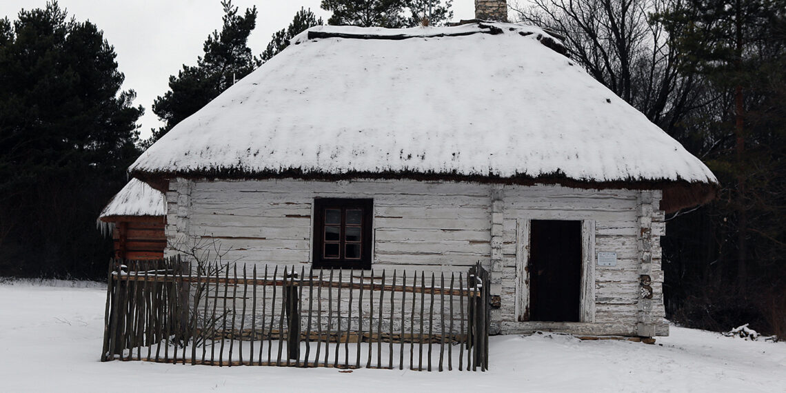 13.01.2024. Tokarnia. Park Etnograficzny w Tokarni / Fot. Robert Felczak – Radio Kielce