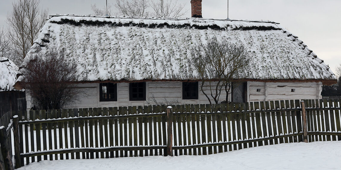 13.01.2024. Tokarnia. Park Etnograficzny w Tokarni / Fot. Robert Felczak – Radio Kielce