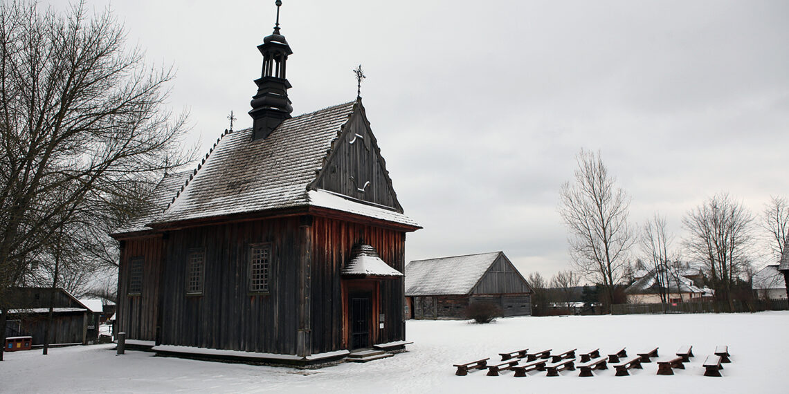 13.01.2024. Tokarnia. Park Etnograficzny w Tokarni / Fot. Robert Felczak – Radio Kielce