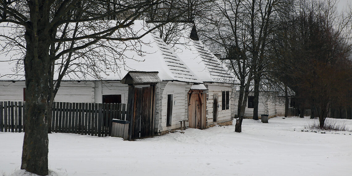 13.01.2024. Tokarnia. Park Etnograficzny w Tokarni / Fot. Robert Felczak – Radio Kielce