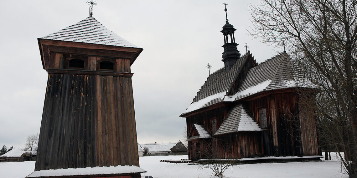 13.01.2024. Tokarnia. Park Etnograficzny w Tokarni / Fot. Robert Felczak – Radio Kielce