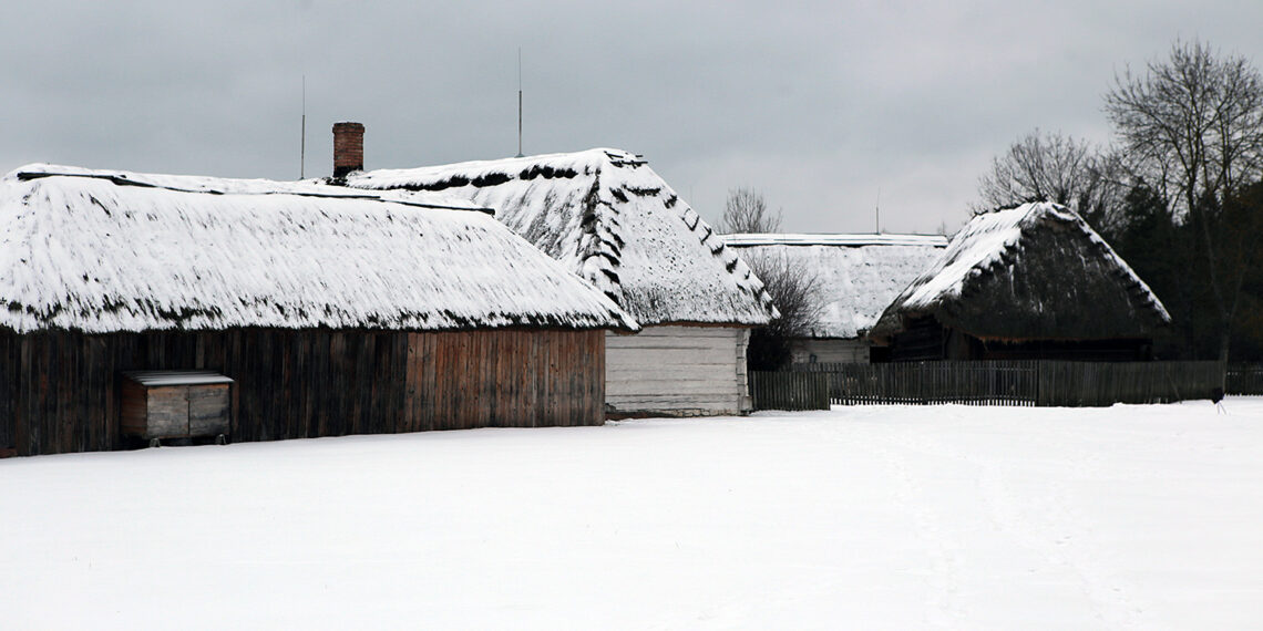 13.01.2024. Tokarnia. Park Etnograficzny w Tokarni / Fot. Robert Felczak – Radio Kielce