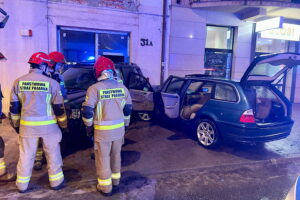 25.01.2024. Kielce. Zdarzenie drogowe na ulicy Warszawskiej. / Fot. Wiktor Taszłow - Radio Kielce