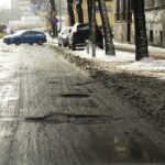 19.01.2024. Kielce. Ulica Paderewskiego / Fot. Jarosław Kubalski – Radio Kielce