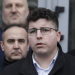 23.01.2024. Kielce. Konferencja Anny Krupki. Na zdjęciu: Marcin Stępniewski - radny PiS / Fot. Jarosław Kubalski - Radio Kielce