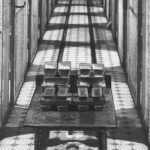 Skarbiec Banku Polskiego przy ulicy Bielańskiej 10 w Warszawie, kwiecień 1935 r. / Fot. NAC