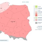 Warunki biometeorologiczne. Źródło: IMGW-PIB