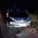 24.01.2024. Ruda Pilczycka. Śmiertelne potrącenie / Fot. KPP Końskie