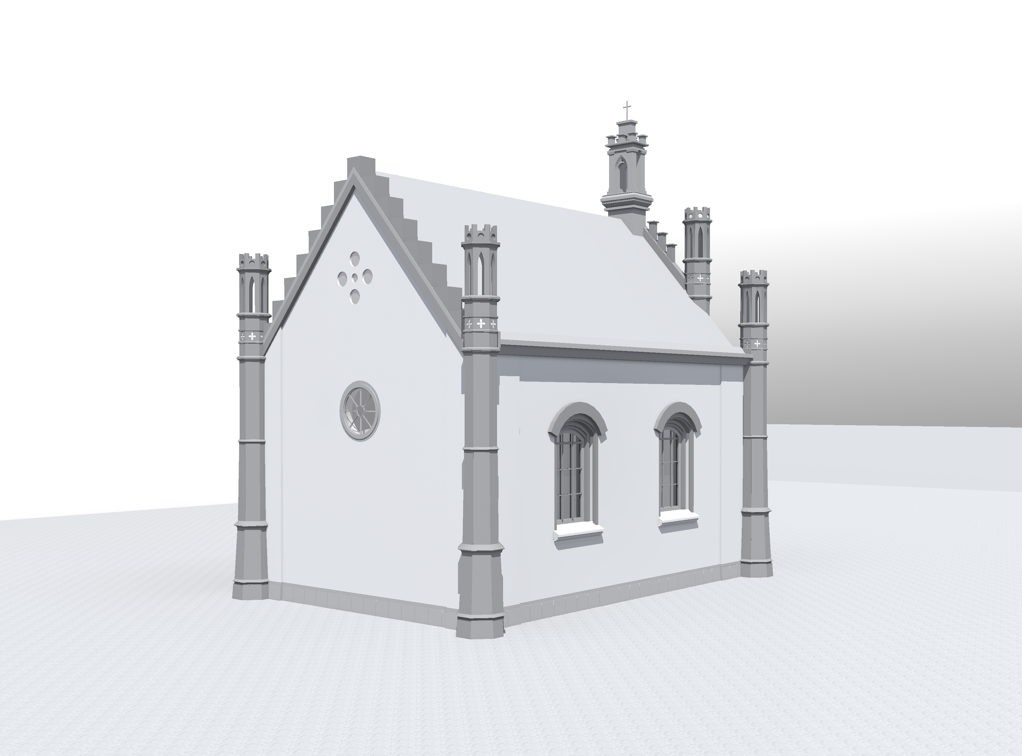 Czy kaplica jest połączona tunelem z zamkiem w Chęcinach?