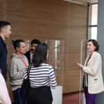 28.02.2024. Kielce, UJK. Program wymiany studenckiej Erasmus +. / Fot. Michał Brzoza - UJK