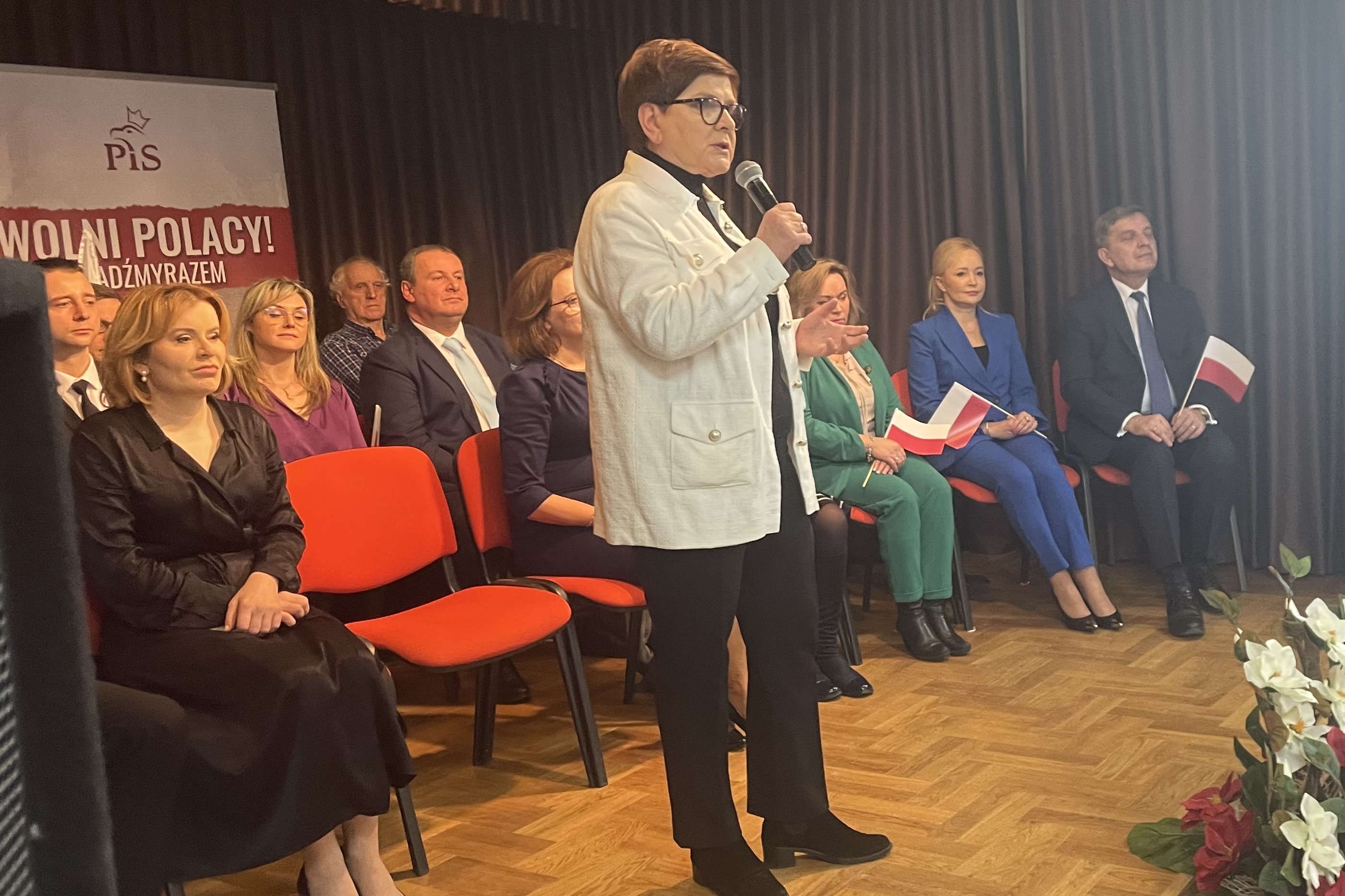 Eurodeputowana Beata Szydło na spotkaniu z mieszkańcami Starachowic