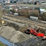 Przebudowa linii kolejowej nr 25 / Fot. PKP Polskie Linie Kolejowe SA - Facebook