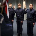 14.02.2024. Kielce. Ślubowanie nowych policjantów / Fot. świętokrzyska policja