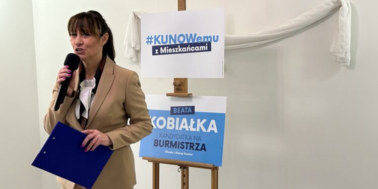 Beata Kobiałka powalczy o fotel burmistrza Kunowa