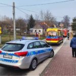 01.02.2024. Dębska Wola. Wypadek / źródło: OSP Morawica