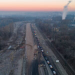 Budowa trasy ekspresowej S7 Widoma – Kraków / źródło: GDDKiA