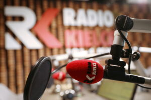 Radio Kielce. Główne studio emisyjne / Fot. Wiktor Taszłow – Radio Kielce