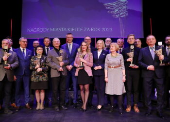 12.02.2024. Kielce. Nagrody Miasta Kielce za rok 2023 / Fot. Wiktor Taszłow - Radio Kielce