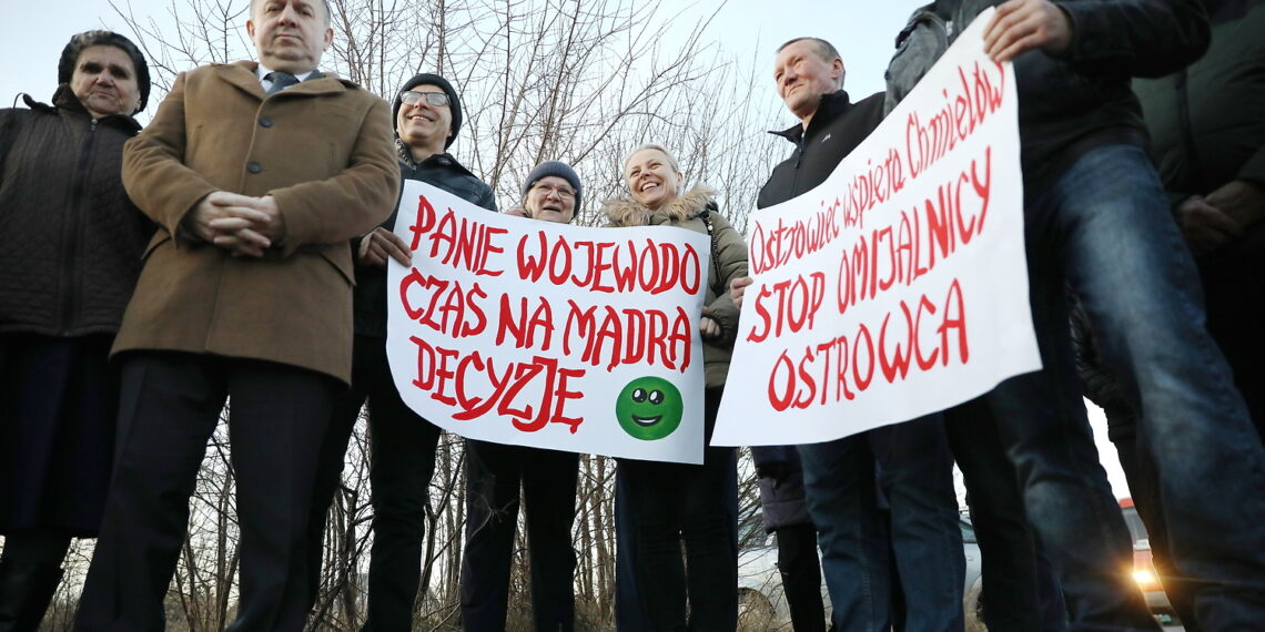 14.02.2024. Chmielów. Interwencja Radia Kielce. / Fot. Wiktor Taszłow - Radio Kielce