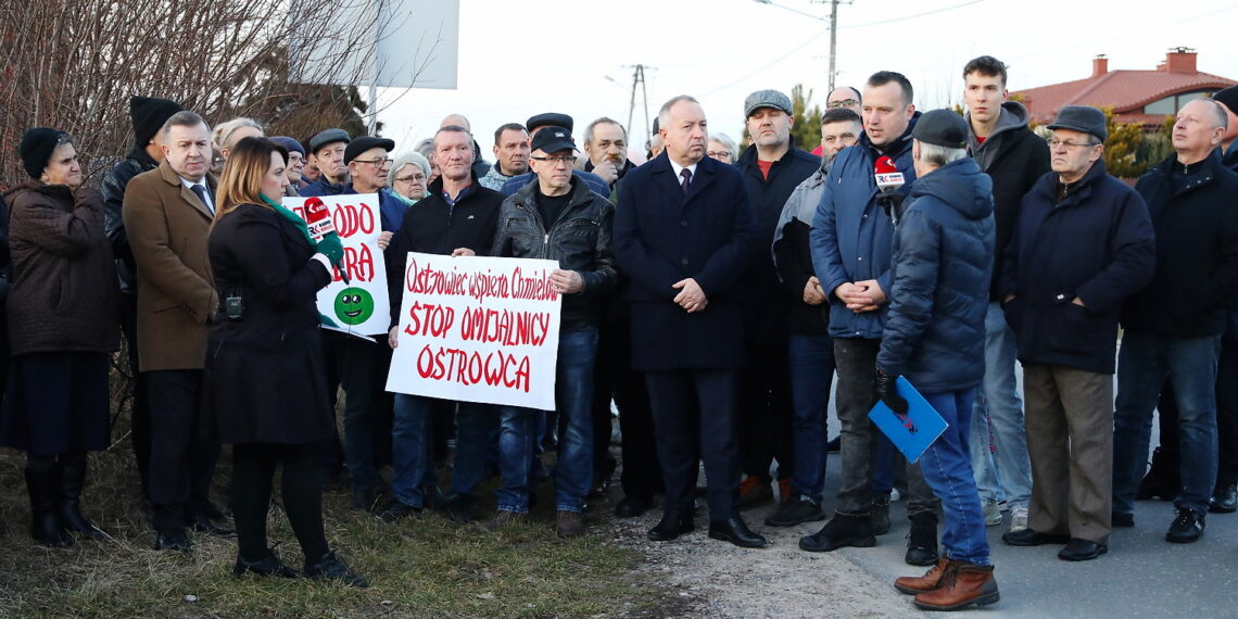 14.02.2024. Chmielów. Interwencja Radia Kielce. / Fot. Wiktor Taszłow - Radio Kielce