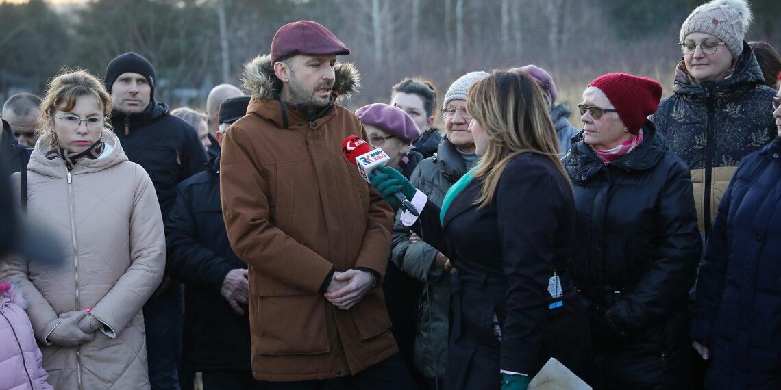 14.02.2024. Chmielów. Interwencja Radia Kielce. / Fot. Wiktor Taszłow - Radio Kielce