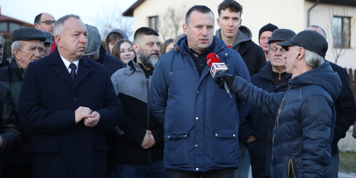 14.02.2024. Chmielów. Interwencja Radia Kielce. / Fot. Wiktor Taszłow - Radio Kielce