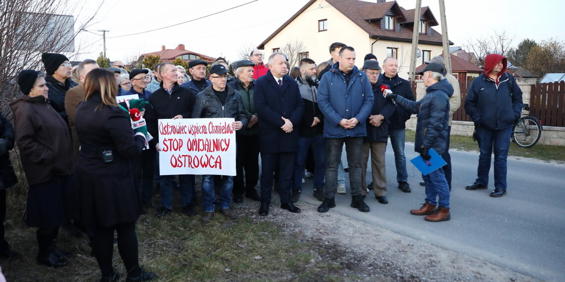 14.02.2024. Chmielów. Interwencja Radia Kielce. / Fot. Wiktor Taszłow - Radio Kielce