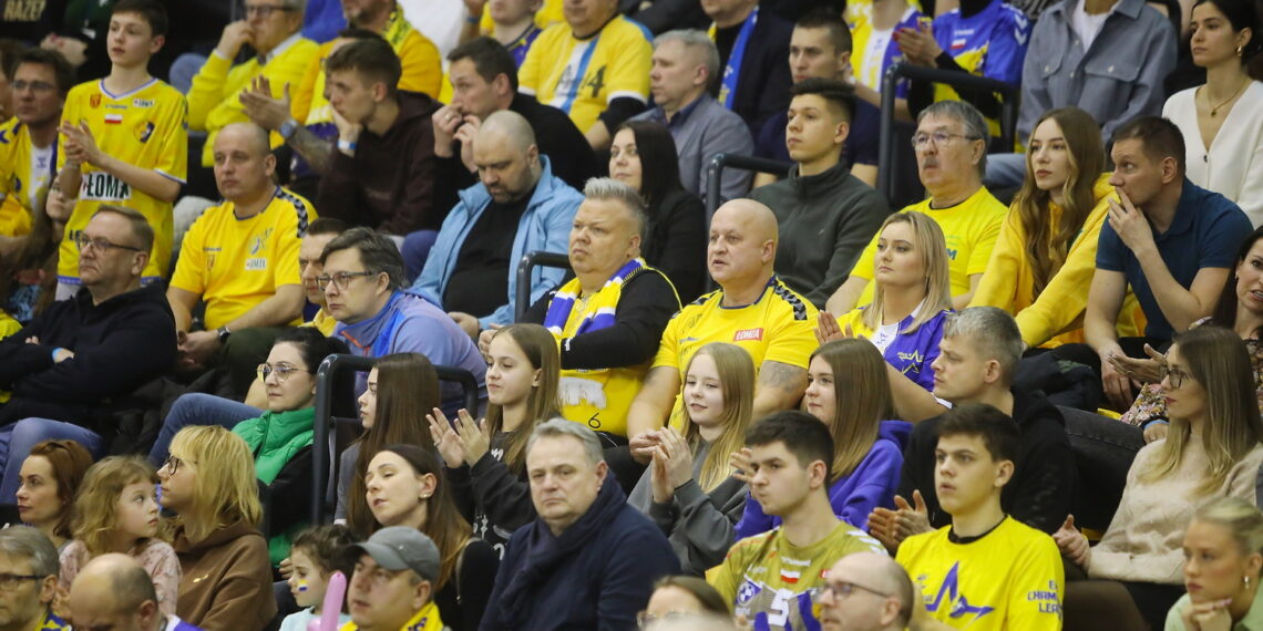 14.02.2024. Kielce. Mecz Ligi Mistrzów: Industria Kielce - THW Kiel. / Fot. Wiktor Taszłow - Radio Kielce