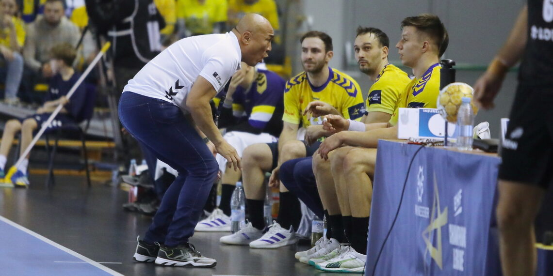 14.02.2024. Kielce. Mecz Ligi Mistrzów: Industria Kielce - THW Kiel. / Fot. Wiktor Taszłow - Radio Kielce