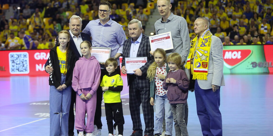 14.02.2024. Kielce. Mecz Ligi Mistrzów: Industria Kielce - THW Kiel. / Fot. Wiktor Taszłow - Radio Kielce
