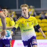 17.02.2024. Kielce. 21. kolejka Orlen Superligi: Industria Kielce - Ostrovia Ostrów Wielkopolski. Na zdjęciu: Szymon Wiaderny / Fot. Wiktor Taszłow - Radio Kielce