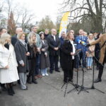 26.02.2024. Kielce. Komitet wyborczy Polski 2050 przedstawił swoich kandydatów do sejmiku województwa świętokrzyskiego. / Fot. Wiktor Taszłow - Radio Kielce