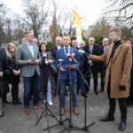 26.02.2024. Kielce. Komitet wyborczy Polski 2050 przedstawił swoich kandydatów do sejmiku województwa świętokrzyskiego. / Fot. Wiktor Taszłow - Radio Kielce