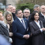 26.02.2024. Kielce. Komitet wyborczy Polski 2050 przedstawił swoich kandydatów do sejmiku województwa świętokrzyskiego. / Fot. Wiktor Taszłow - Radio Kielce